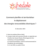 Ihédate - Compte-rendu de la journée ENR du 11 mai 2023
